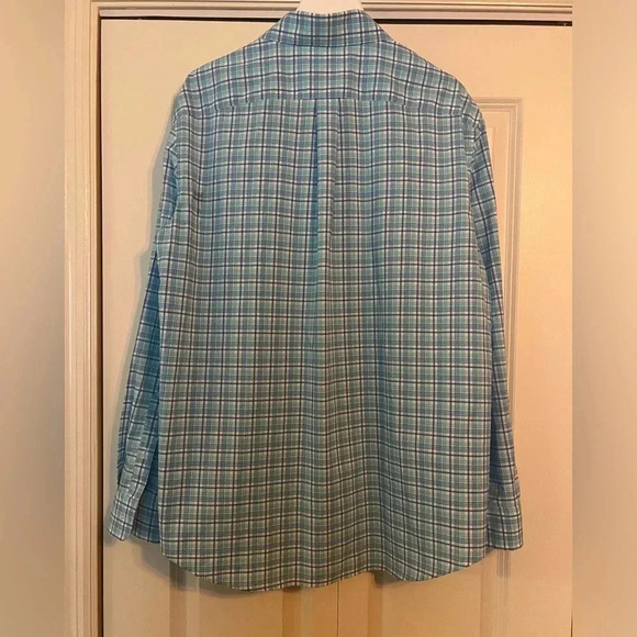 Vineyard Vines Performance Classic Fit Murray Shirt. Large. Nylon & Spandex. - Picture 6 of 7
